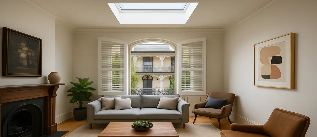 Maximizing Natural Light in Sydney's Terrace Houses A Skylight Solution