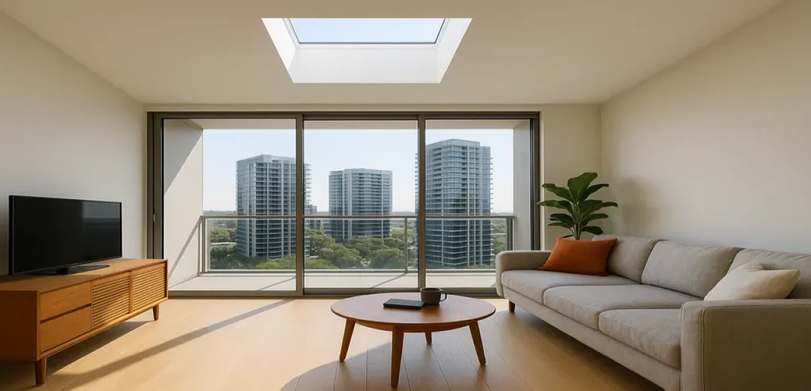Skylight Solutions for Parramatta's High-Rise Apartments Bringing Light to the Top Floor