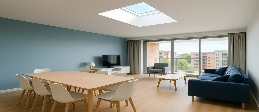 Enhancing Communal Spaces in Newcastle Apartments with Skylights