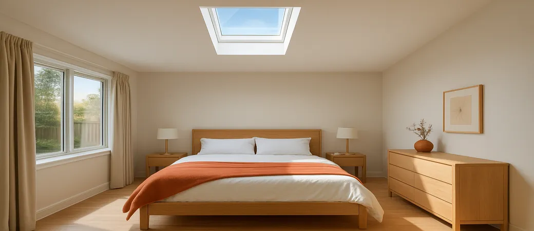 Natural Ventilation through Skylights in Orange Keeping Homes Fresh in All Seasons
